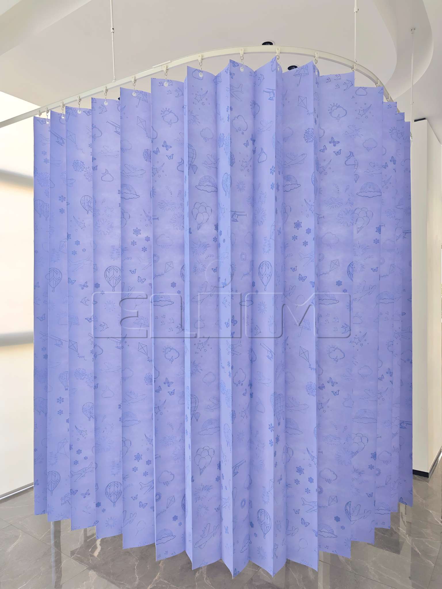 Tende per cubicoli riciclabili usa e getta